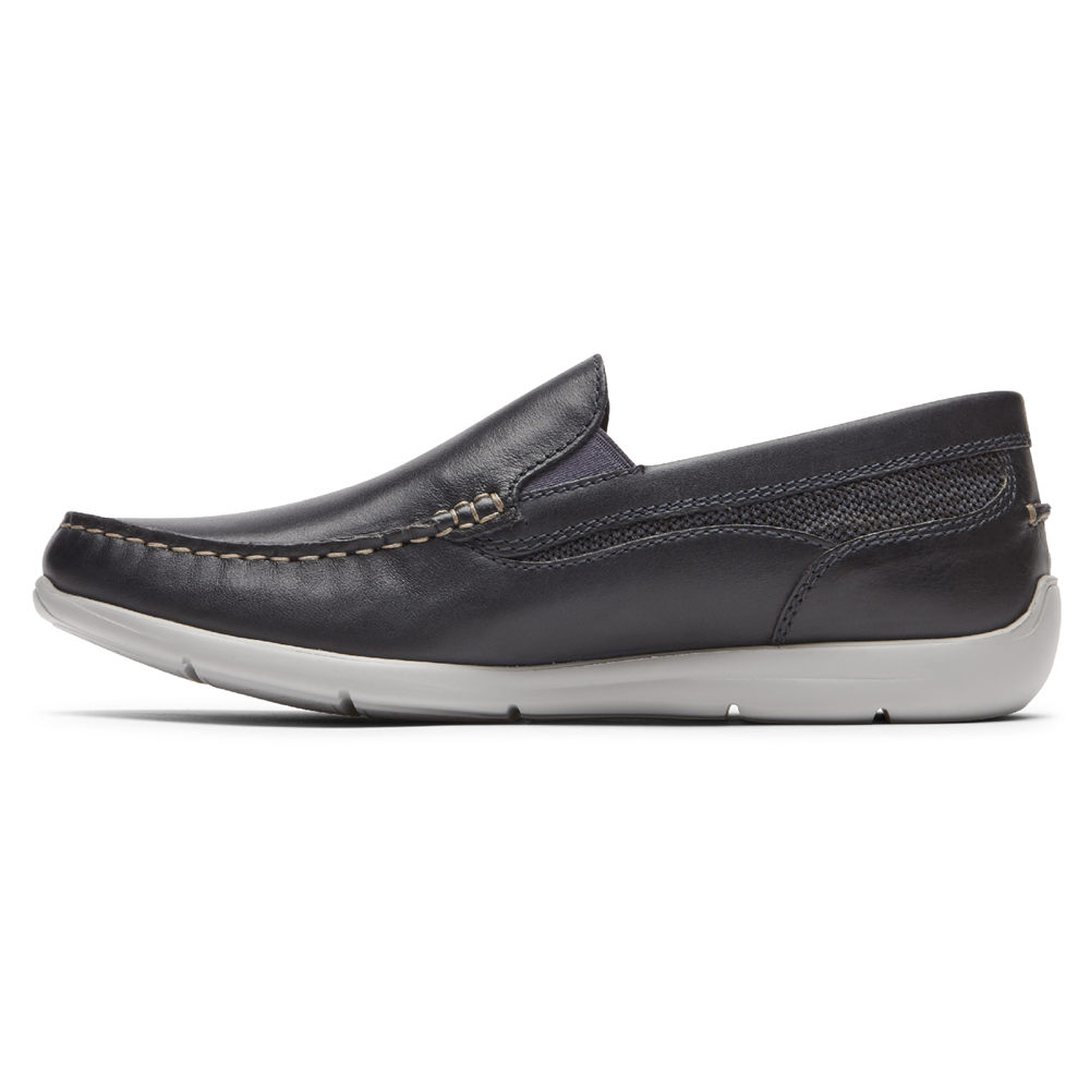 Rockport Slip-Ons Herre Marineblå - Cullen Venetian - YDQB35098